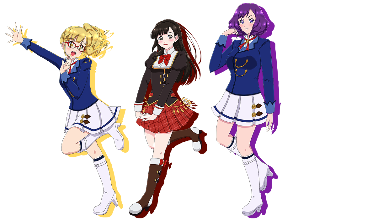 yuzuka, sarome, veronica